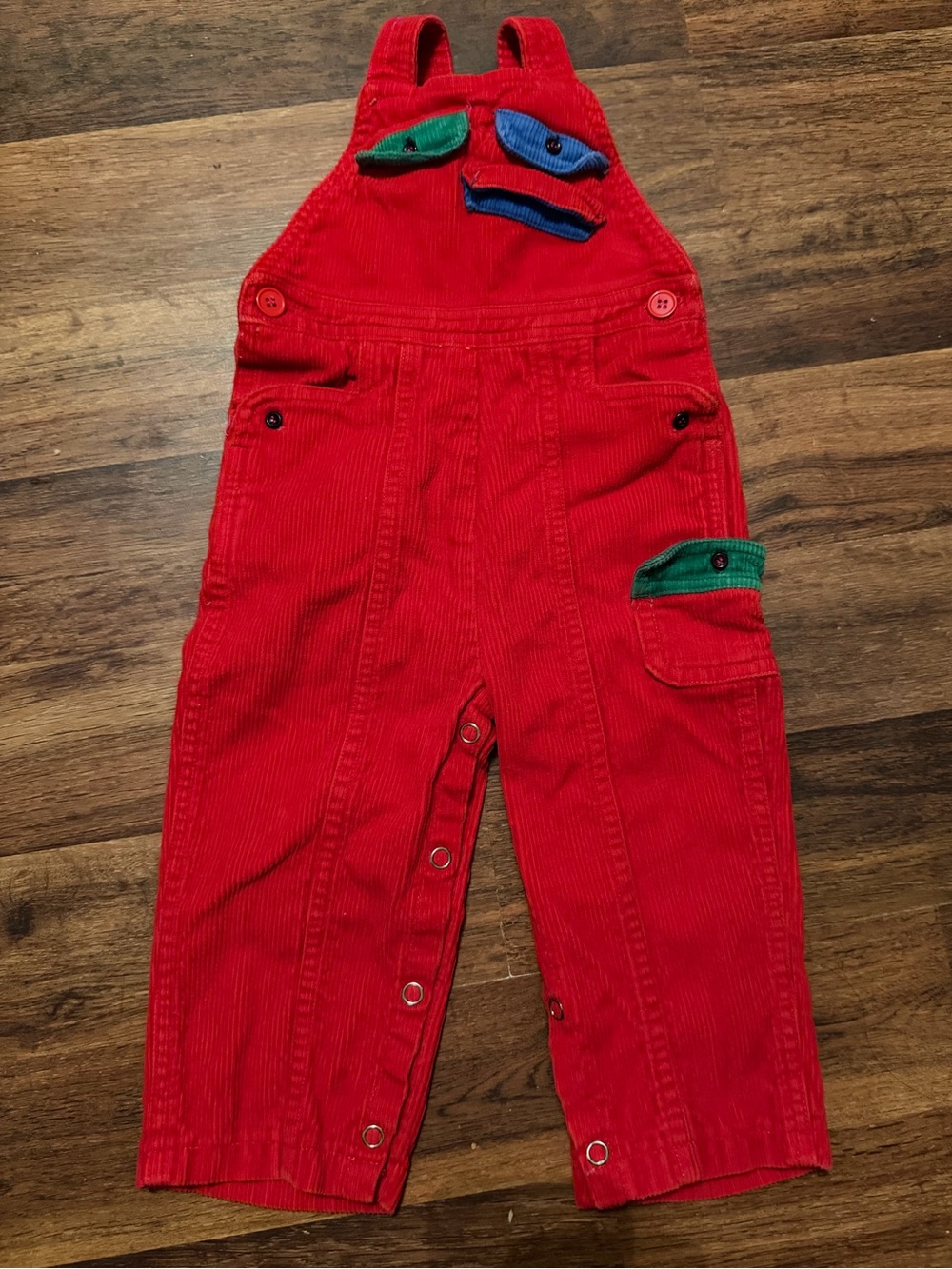 Vintage corduroy overalls